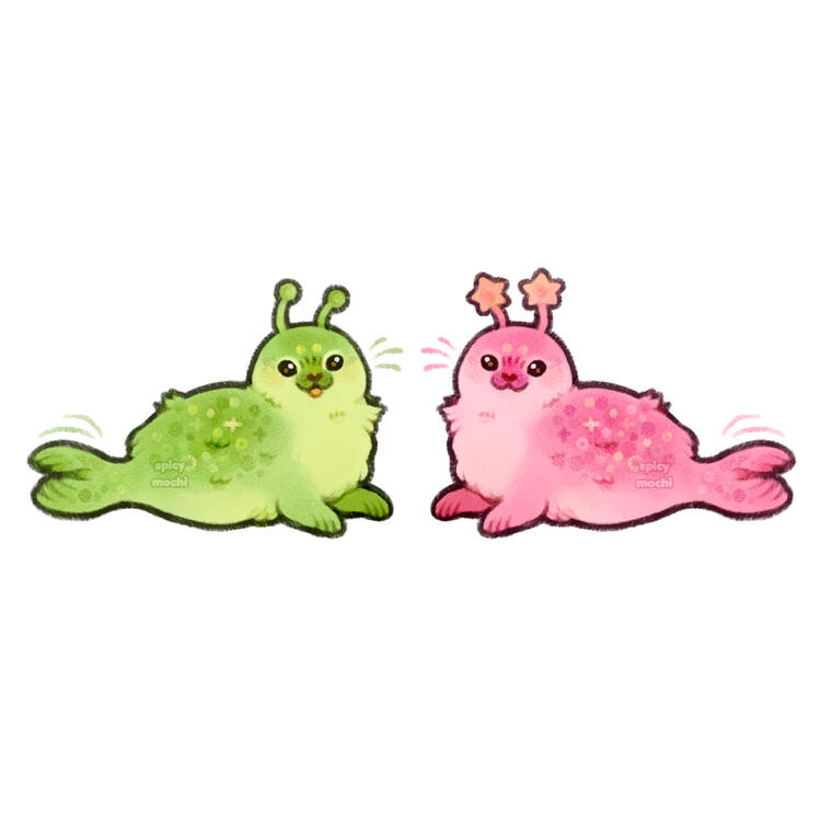 Silly seals from outer space