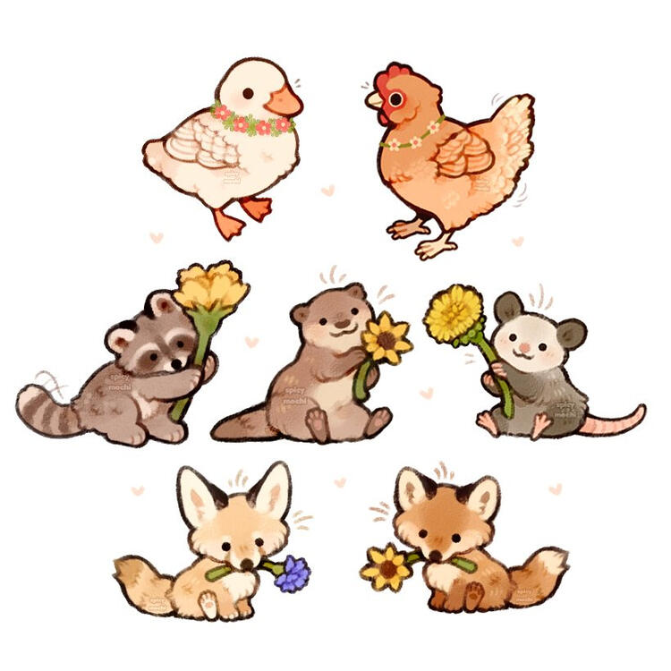 Flower friends